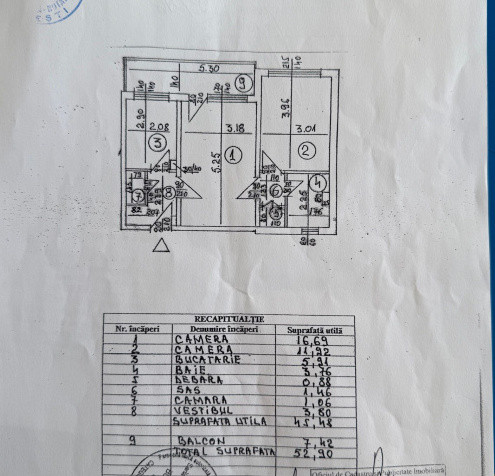 2 Camere | Berceni- Piata Sudului | Balcon | Anvelopat 