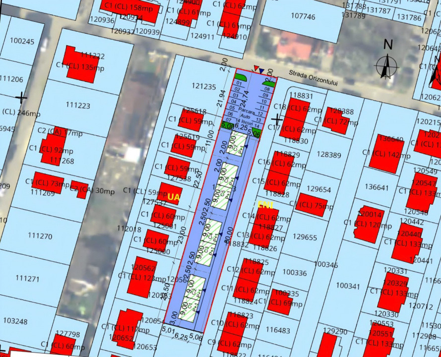 Teren cu utilitati in Popesti | 1700mp | P+2 | 