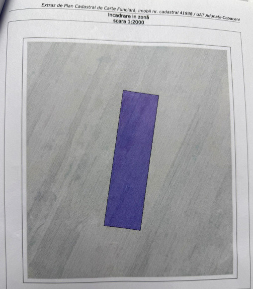 Teren Intravilan | Adunatii Copaceni | 14.700 mp | 20 Km Bucuresti