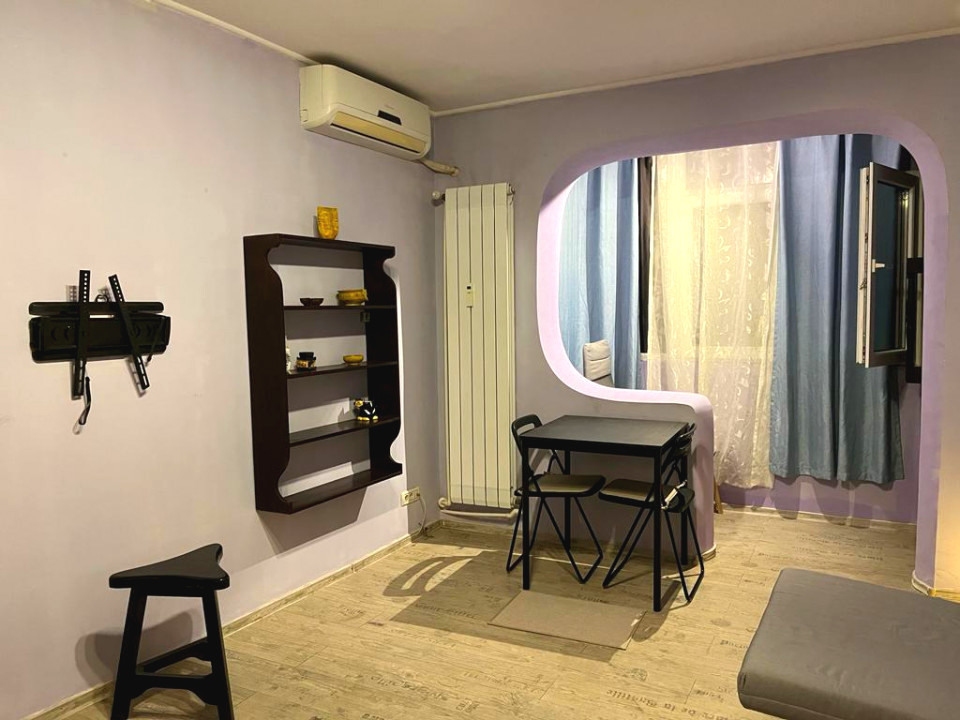 Garsoniera | Tineretului - Timpuri Noi | Mobilat | 35 Mp | Metrou