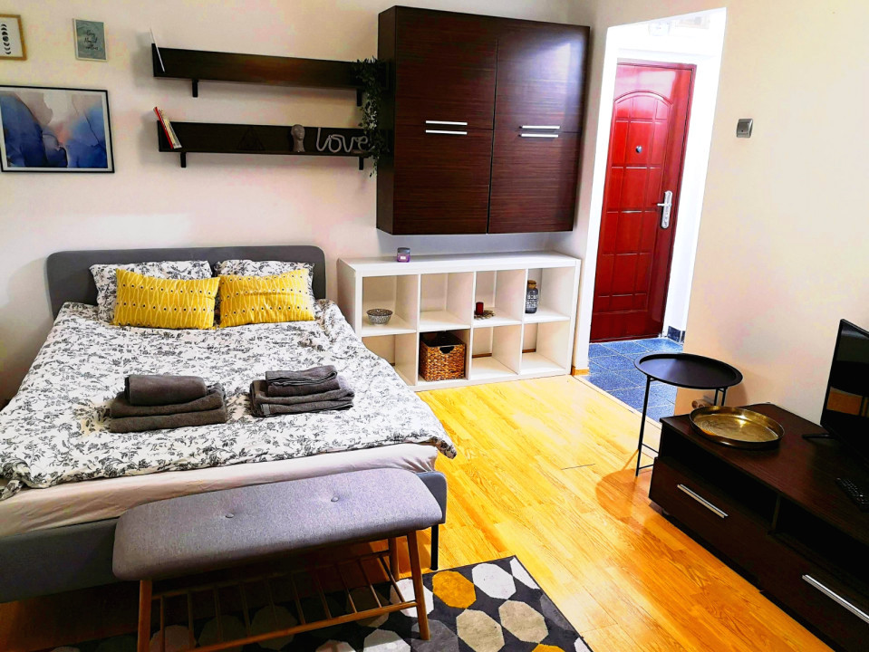 Garsoniera | Tineretului - Timpuri Noi | 3 Min Metrou |  Modern 